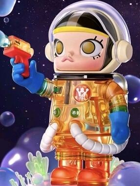 Pop Mart Mega Space Molly Series 1 Jelly Molly Vinyl Blind Box Figure 100%